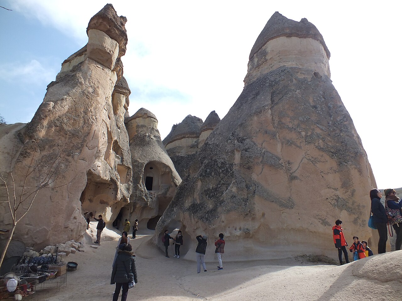 Cappadocia fairy chimneys landscape