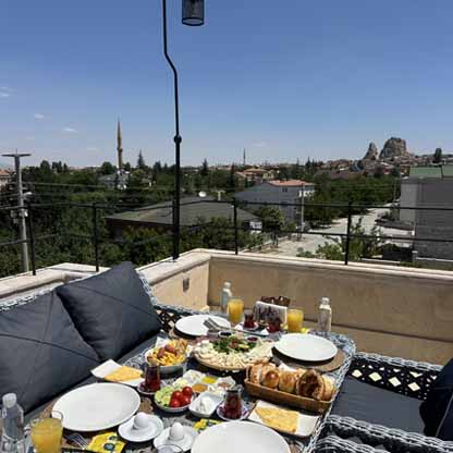 uchisar palace in cappadocia