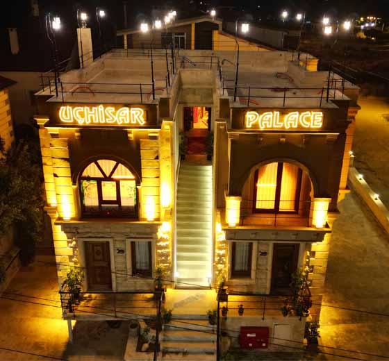 Uçhisar Palace in Cappadocia – Exterior View