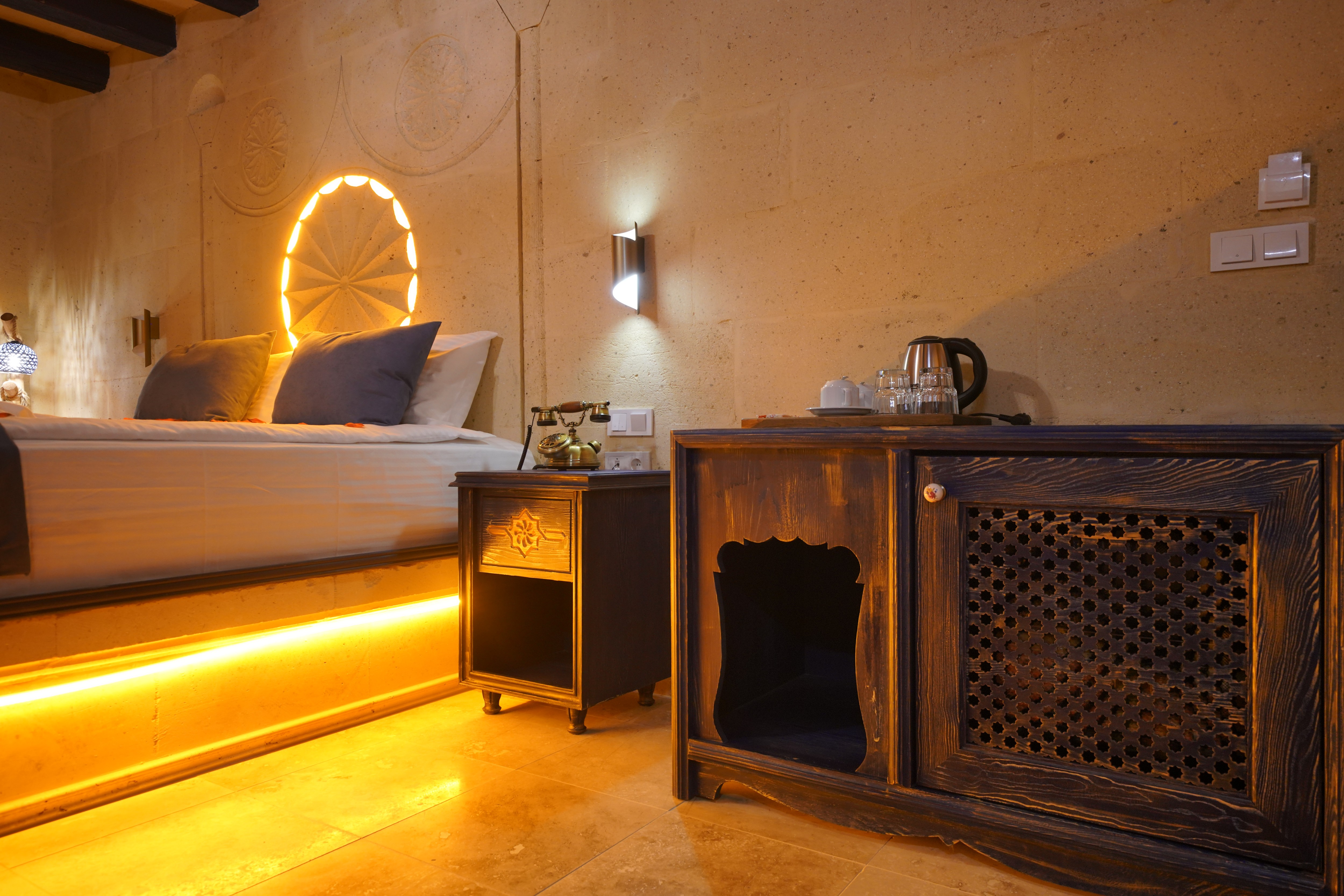 Uçhisar Palace in Cappadocia luxury cave hotel — Uçhisar, Cappadocia